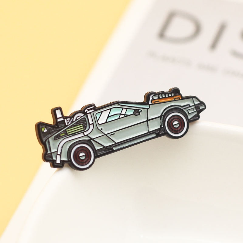 Back To The Future Enamel Pin