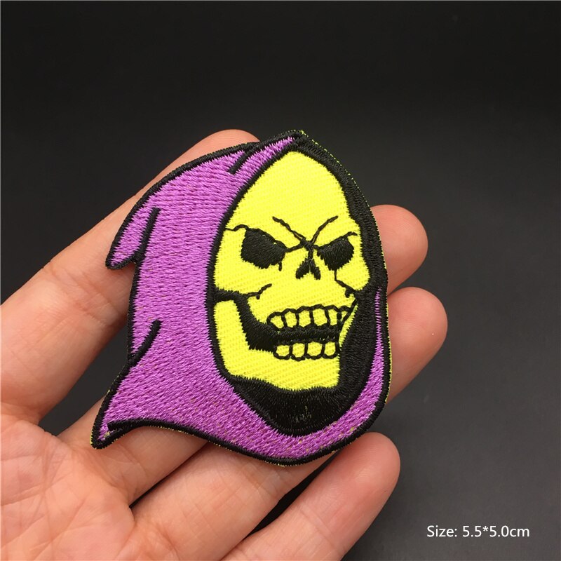 Horror and Skeleton Embroidered Patches