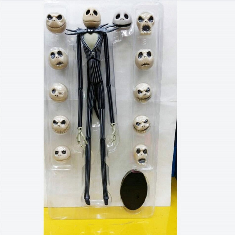 Deluxe Jack Skellington Interchangeable Heads Action Figure