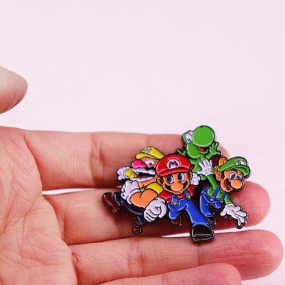 Super Mario Lapel Pins