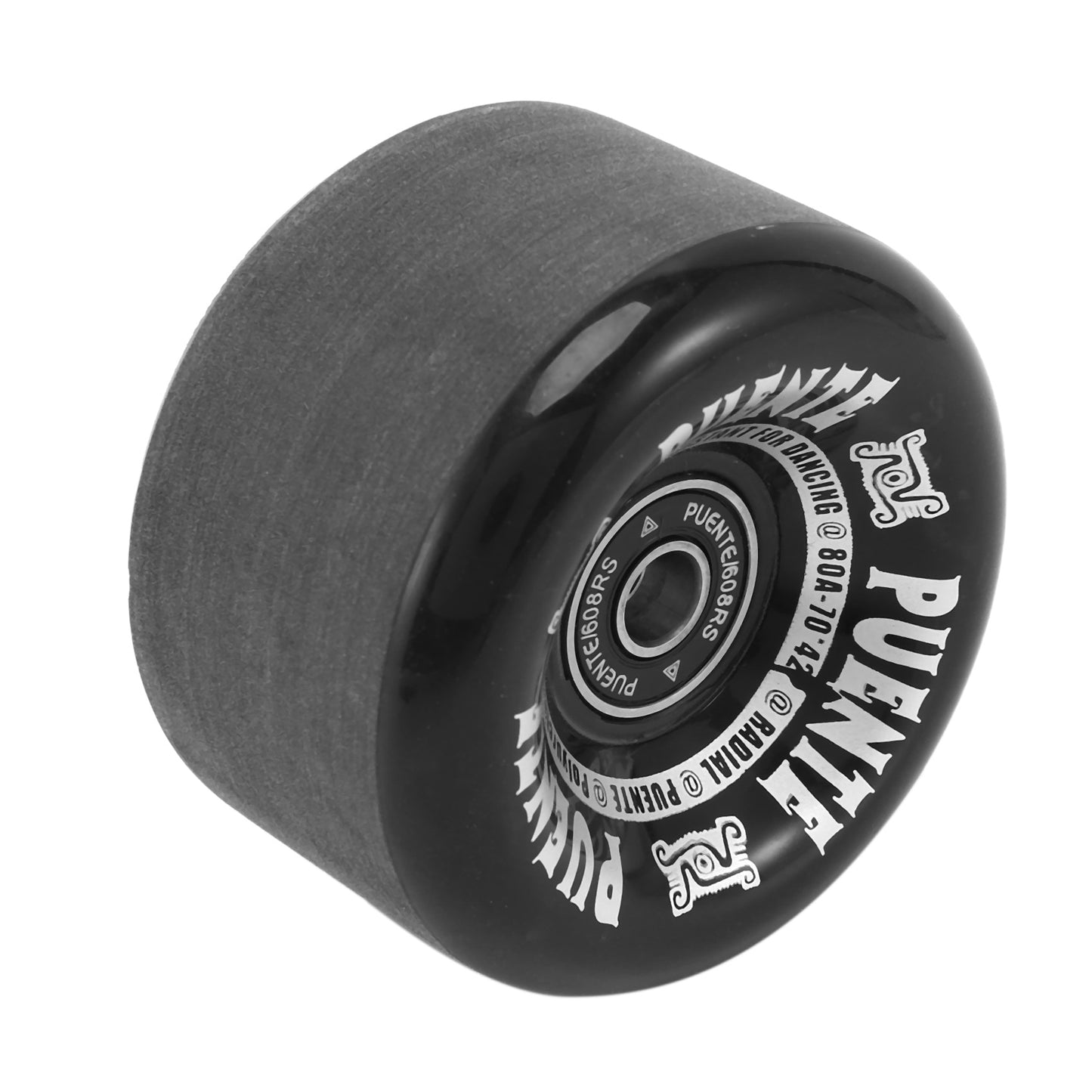 70mm Black Skateboard Wheels