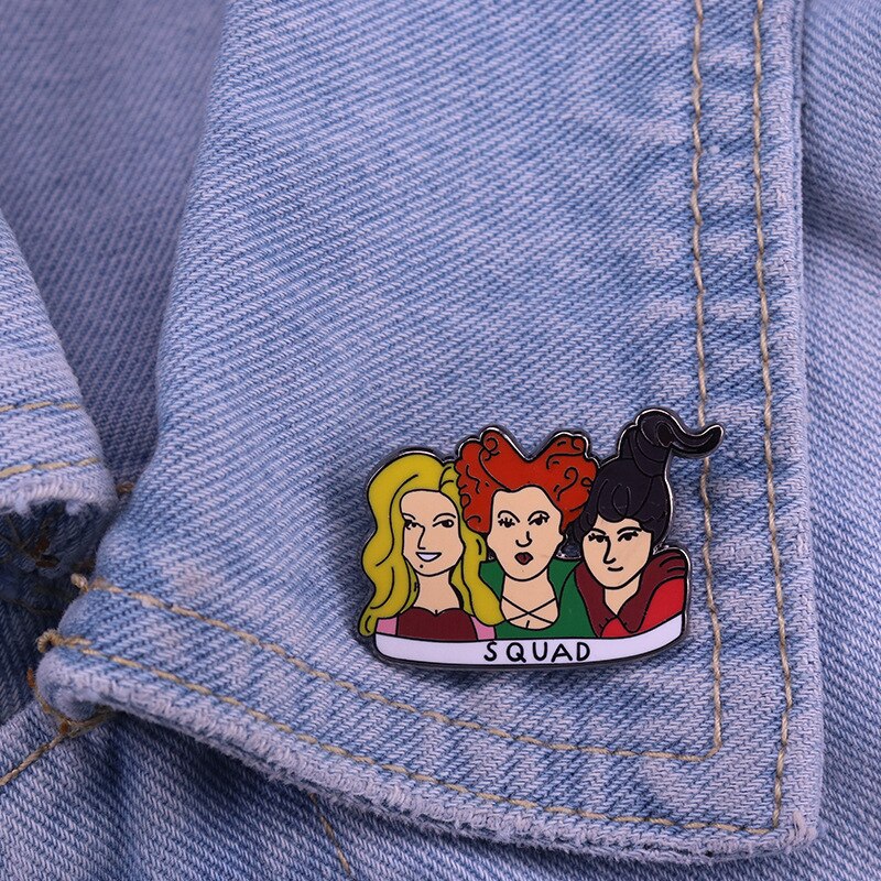 Hocus Pocus Enamel Pins