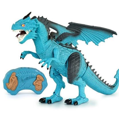 Big Dragon Fire Breathing Electric Remote Control Toy