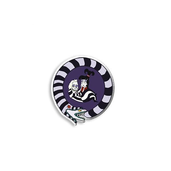 Beetlejuice Characters Handcrafted Epoxy Acrylic Lapel Pins