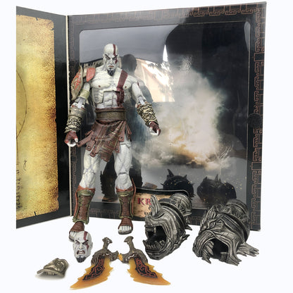 Ultimate Edition Ghost Of Sparta Kratos Action Figure God Of War 3 Cratos Model Toy Adventure Games Movable Figurine