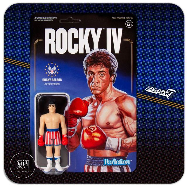 Super 7 Super hero rocky sico apollo creed ivan drago Action Figure 3.75inch Collectible Model Toy Doll Gift