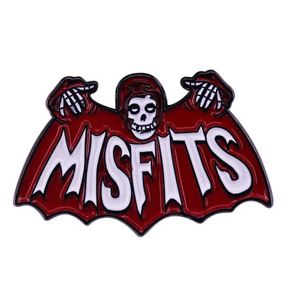 Misfits Enamel Pins