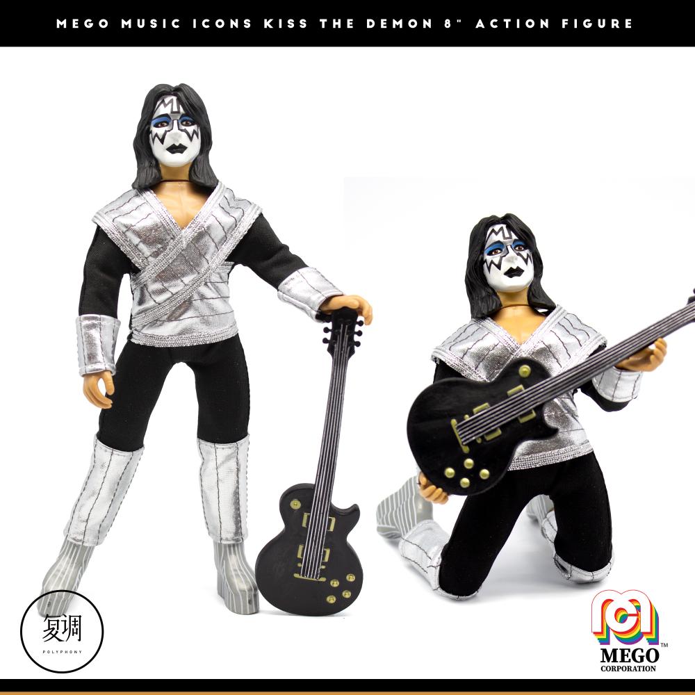 Mego Kiss Band The Demon Rock Band Action Figure