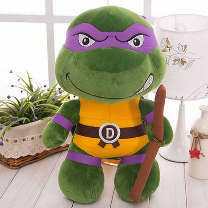 25CM Plush Toys Teenage Mutant Ninja Turtles Action Figure Cartoon Toys For Children Anime Figure Doll Birthday Gifts