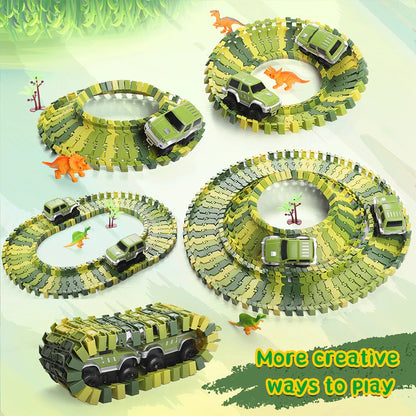 Dinosaur Tracks Railway Toy Set