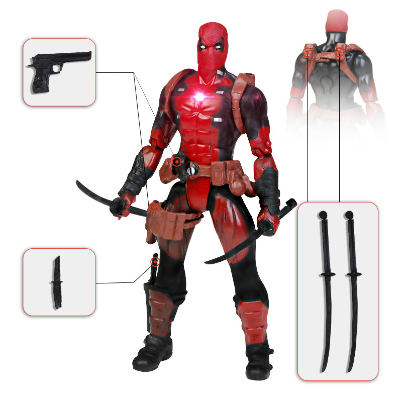 Marvel Avengers Deadpool Figures Joints Movable 6 inch Model Dolls PVC Action Figure Anime Christmas Gift Boys