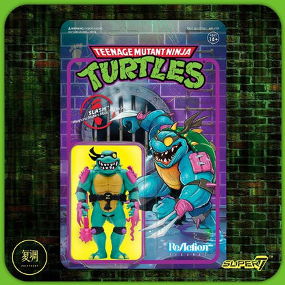 Super7 Teenage Mutant Ninja Turtles TMNT Anime Action Figure 2022 New Original Comic image Collection Hanging card Model Toys