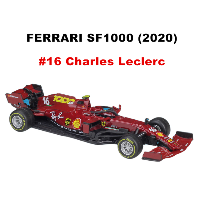 Bburago 1:43 Scale F1 2021 2022 Car Model Replica Mercedes Hamilton W12 Ferrari Red Bull Racing SF21 RB16 Collectible Miniature