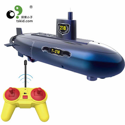 Funny RC Mini Submarine 6 Channels Remote Control Under Water Ship RC Boat Model Kids Educational Stem Toy Gift For Children