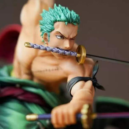 One Piece Banpresto Anime Roronoa Zoro Standing Ver. PVC Action Figure Collection Model Toys Kids Gifts 10CM