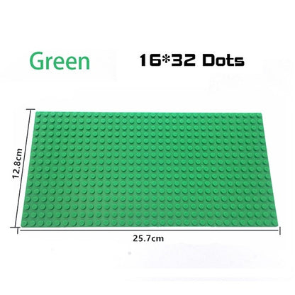 Base Plate 32*32 16X32 16X16 Dots  Building Blocks Baseplate DIY Plastic Plate  Classic Brick Accessories Kids Toy