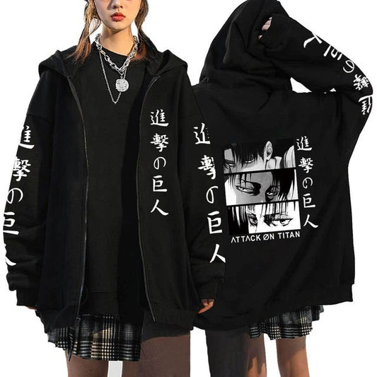 Attack On Titan Zip Hoodies