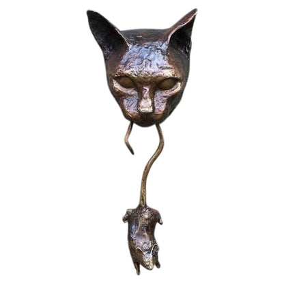 Cat and Mouse Door Knocker