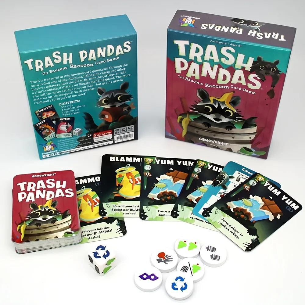 Trash Pandas The Raucous Raccoon Card Game