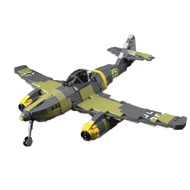 262 Feiyan Fighter Military Creative Assembly Model MOC Kids Aircraft Blocks Schmidt Block Kids Toys