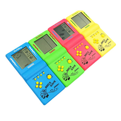 Portable Game Console Tetris Handheld Game Players LCD Screen Electronic Game Toys Pocket Game Console Classic Childhood Gift