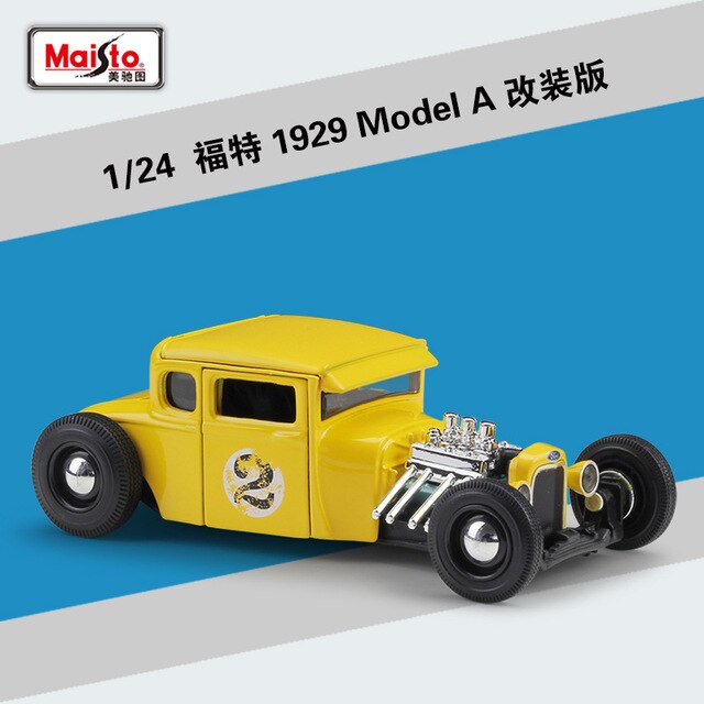 1929 Ford Model A Metal Alloy Diecast Model Car Toy