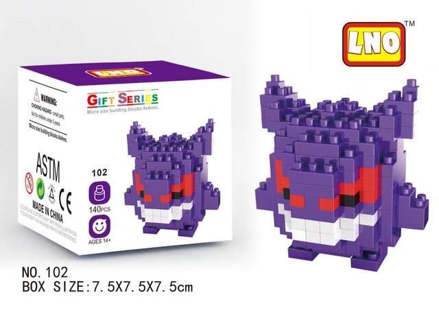 Pokemon Character Building Blocks