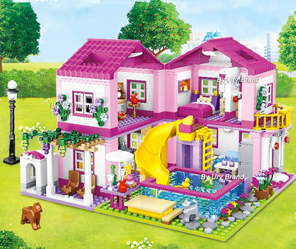 Friends City Summer House Building Blocks Set