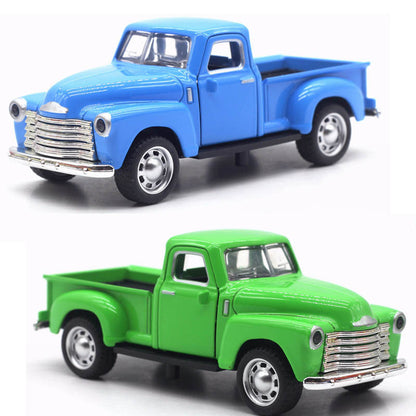 Pickups Truck Model 1:32 Scale Pull Back Alloy Diecast &amp; Toys Vehicle Christmas Collection Gift Toy Car For Boys Children Y110