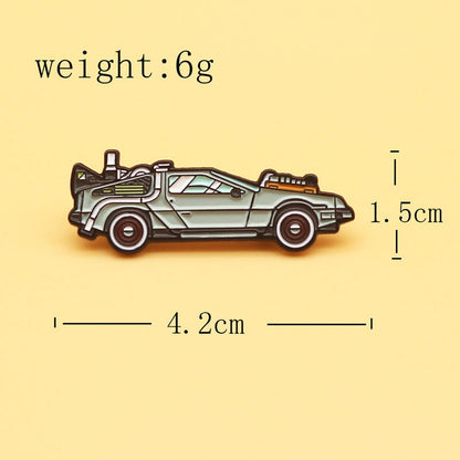 Back To The Future Enamel Pin