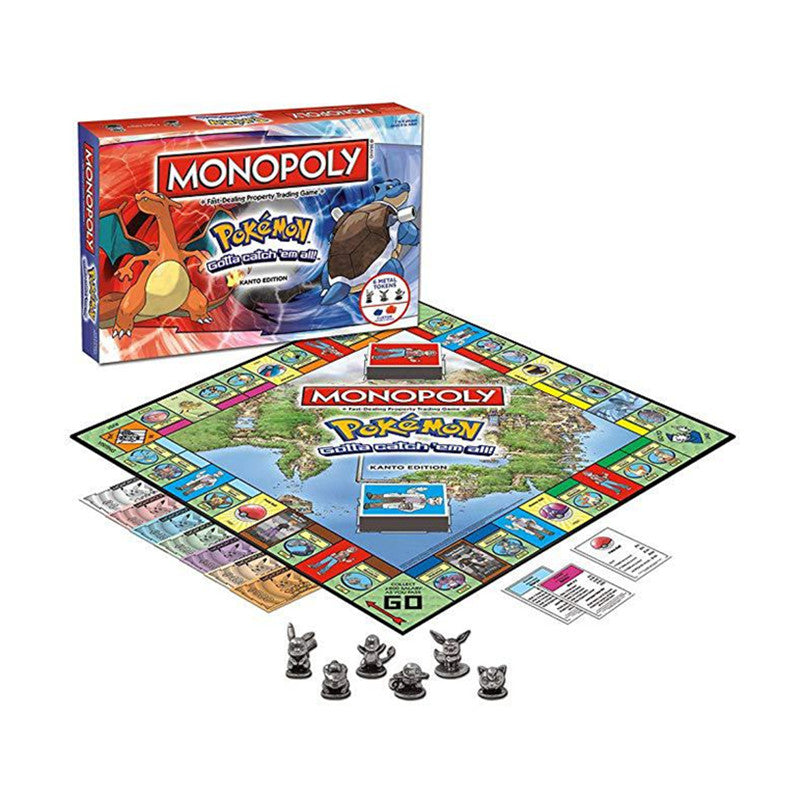 Pokemon Monopoly Board Game