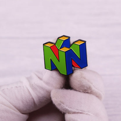 N64 Enamel Pin