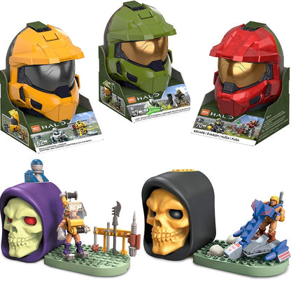 Halo and Skeletor Helmet Pack