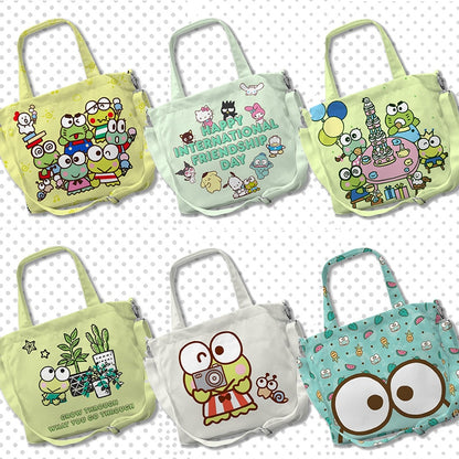 Kerokero Keroppi Character Hand Bags