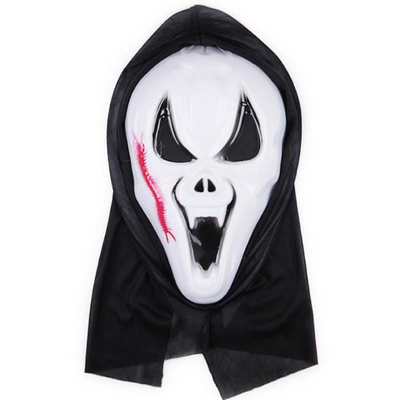 Horror Mask Death Is Coming Scream Mask Halloween Ghost Festival Ghost Face Mask