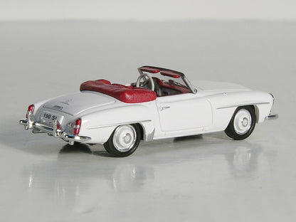 1:87 simulation Car Mercedes Benz 190SL 300C 300SL Classical Car Retro Autos Pull Back Function Model Vehicle Toys for Children