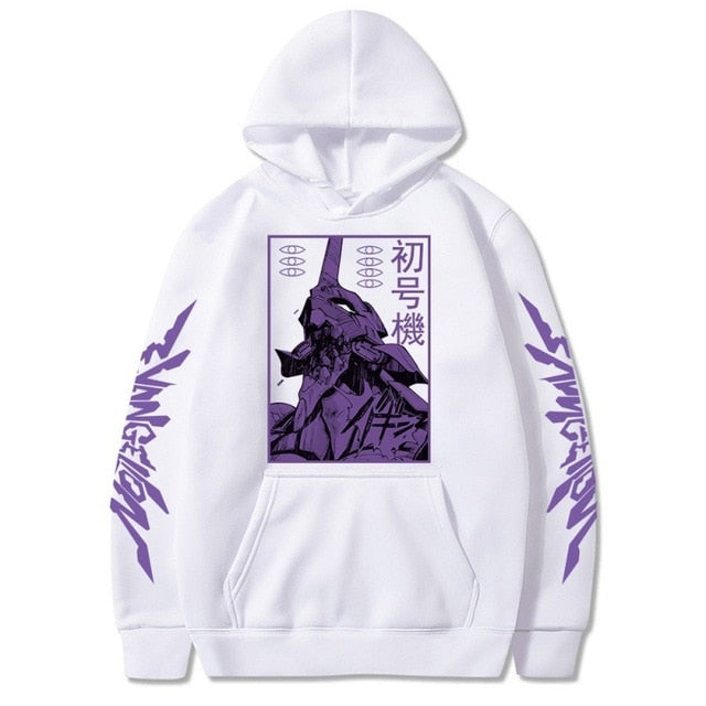 Evangeilon Long Sleeve Hoodies