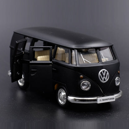 VW T1 Transporter Classical Bus Pull Back Model Car