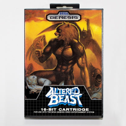 Altered Beast game card for Megadrive Genesis system