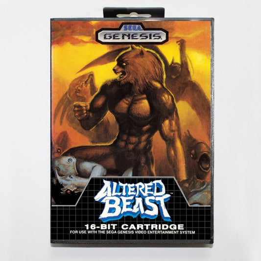 Altered Beast game card for Megadrive Genesis system