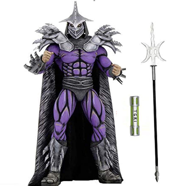 The Secret Of The Ooze Ultimate Shredder Action Figure Collectable Model Doll Toys For Christmas Gift