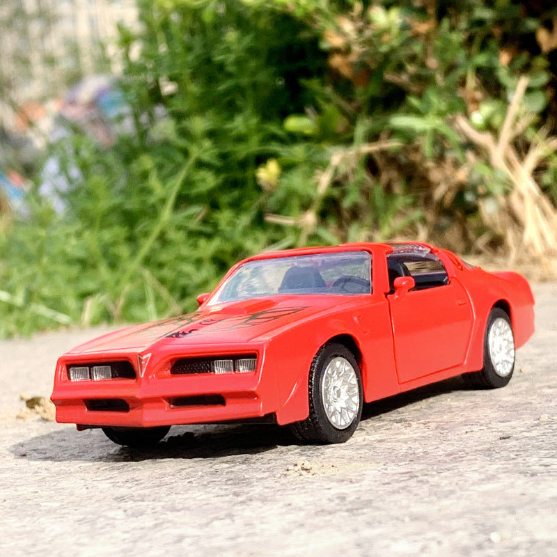 Quality 1:36 alloy pull back PONTIAC FIREBIRD car model,2-door classic car sports car toy,free shipping