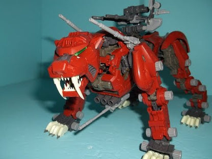 ZOIDS EZ-016 Red Saber Tiger 1:72 Full Action BT Model Building Kit