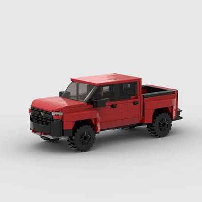 Off-Road Pickup Truck Building Blocks