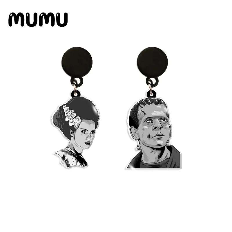 Frankenstein Earrings